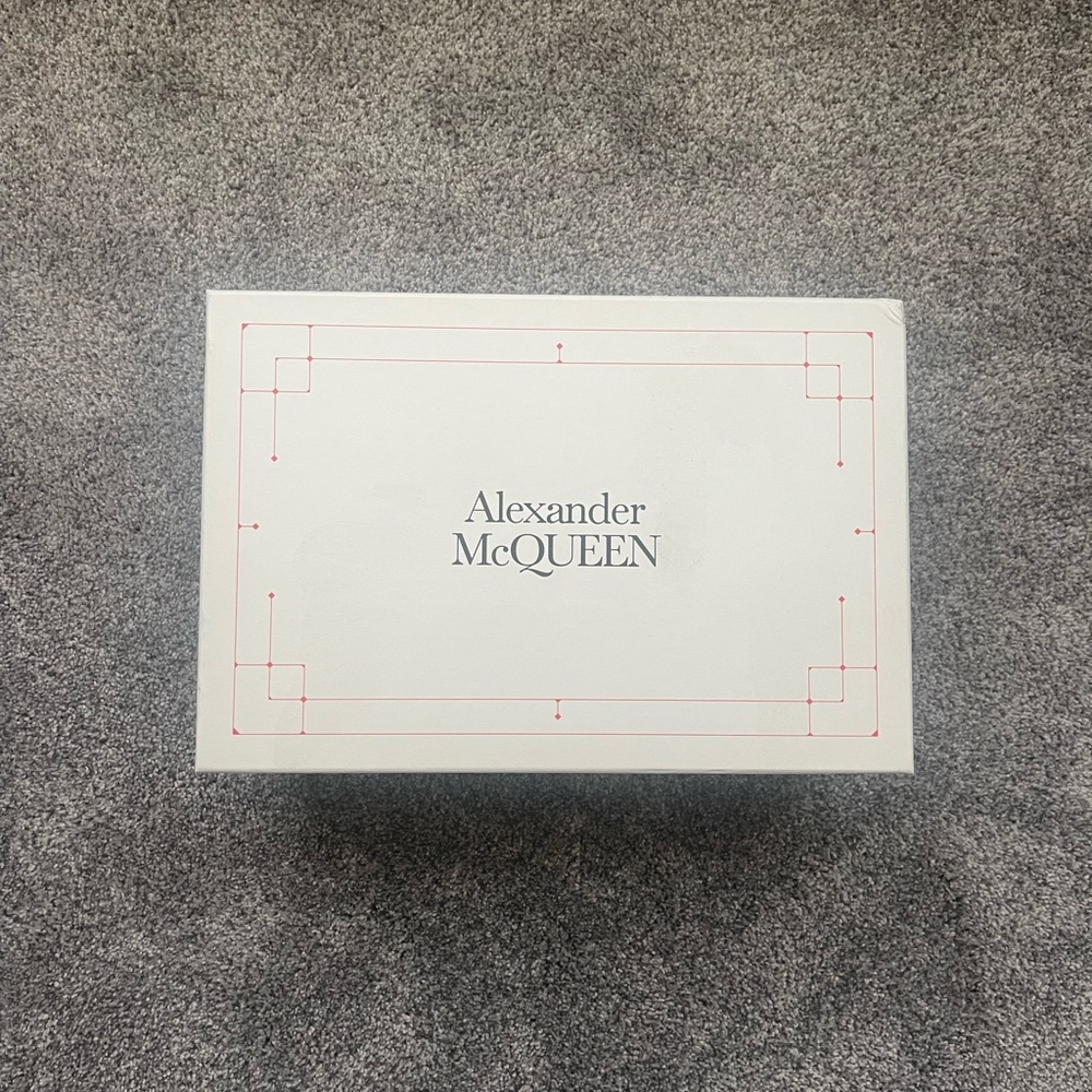 White Alexander McQueen Sneakers Size 12/45